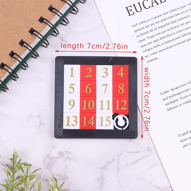 Number Slide Puzzle Brain Game Educational Toy