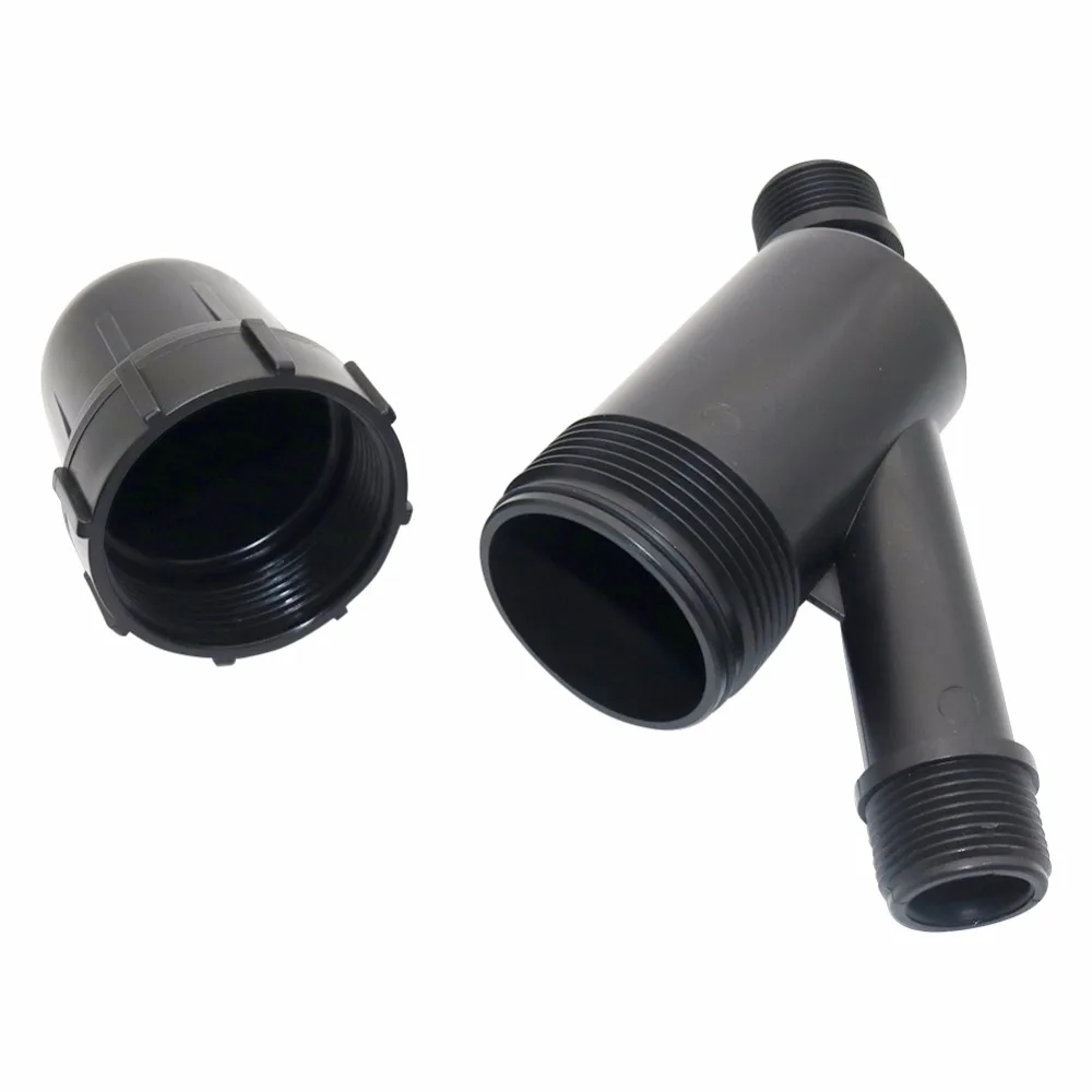 Garden Hose Filter Sprayer 3/4" 1" Filter Tube Connector 100-120 Mesh Screen Garden Agriculture Watering Attachment garden hose connector hose connector garden hose adapter hose tap adapter garden water connector irrigation filter garden watering filter water hose filter garden faucet adapter faucet quick connector