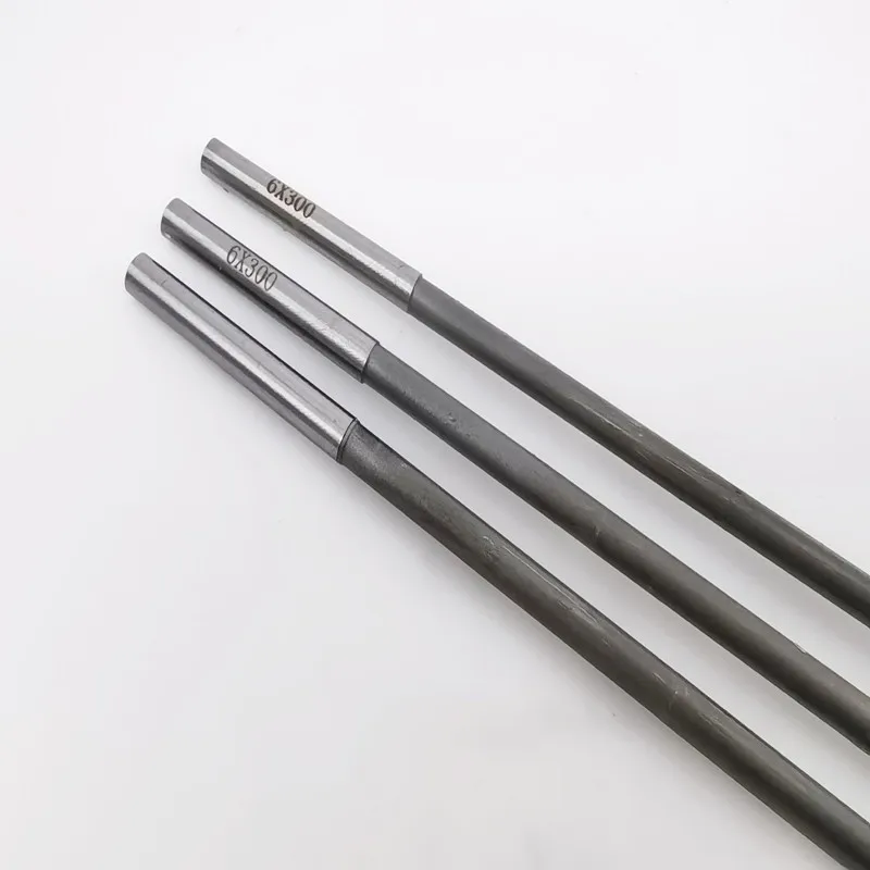 1Pc Lengthen Reamer 100-300mm HSS High Speed Steel H7 Straight Shank Machine Chucking Reamer for Metal Steel Aluminum Hole Drill 5