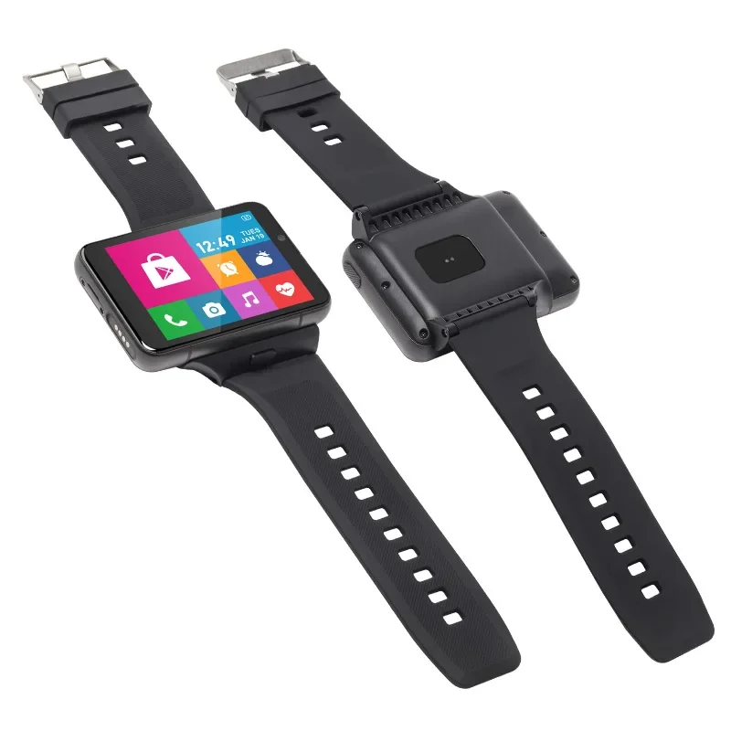 UNIWA DM200 4G LTE Watch Phone 4GB RAM+64GB ROM Android 9 Smart Watch With SIM 5MP+13MP 2.88" Big Touch Screen Heart Rate Sensor 5