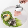 Onigiri Mold 304 Stainless Steel Rice Ball Mold Non-Stick Triangle Sushi Mold DIY Tool Portable Triangle Spam Musubi Mold Rice 3