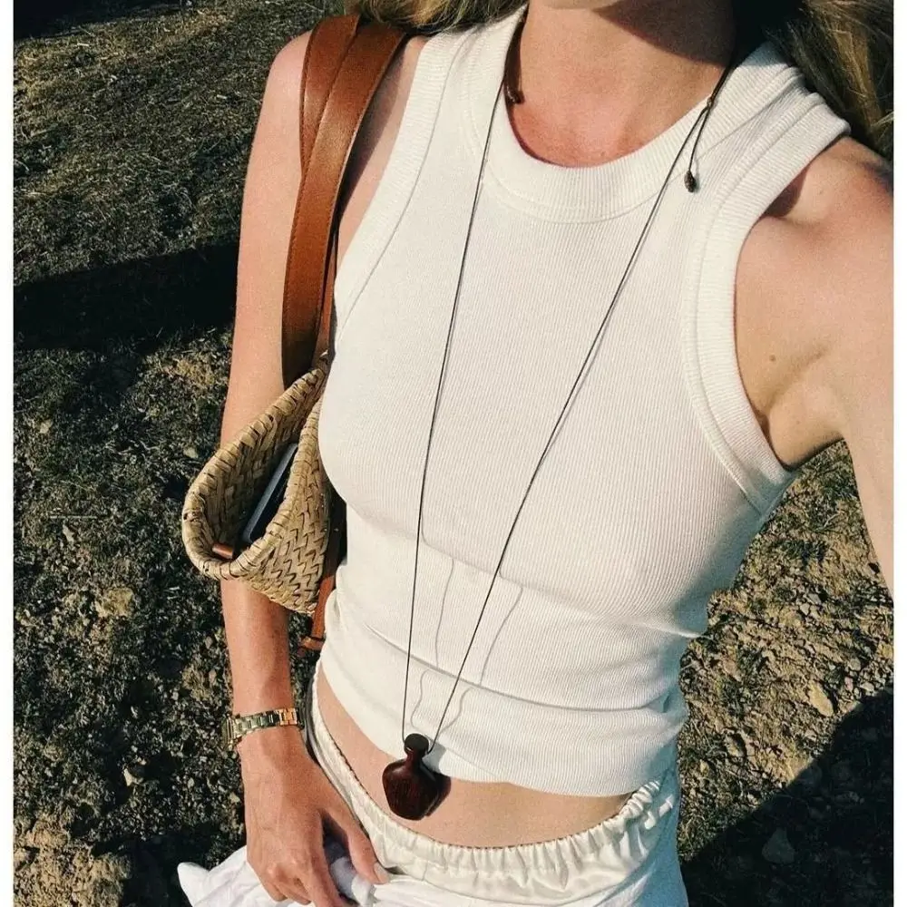 Adjustable Rope Chain Flagon Necklace Vintage Ethnic Jewelry Sweater Chain Necklace Party Jewelry Accessories