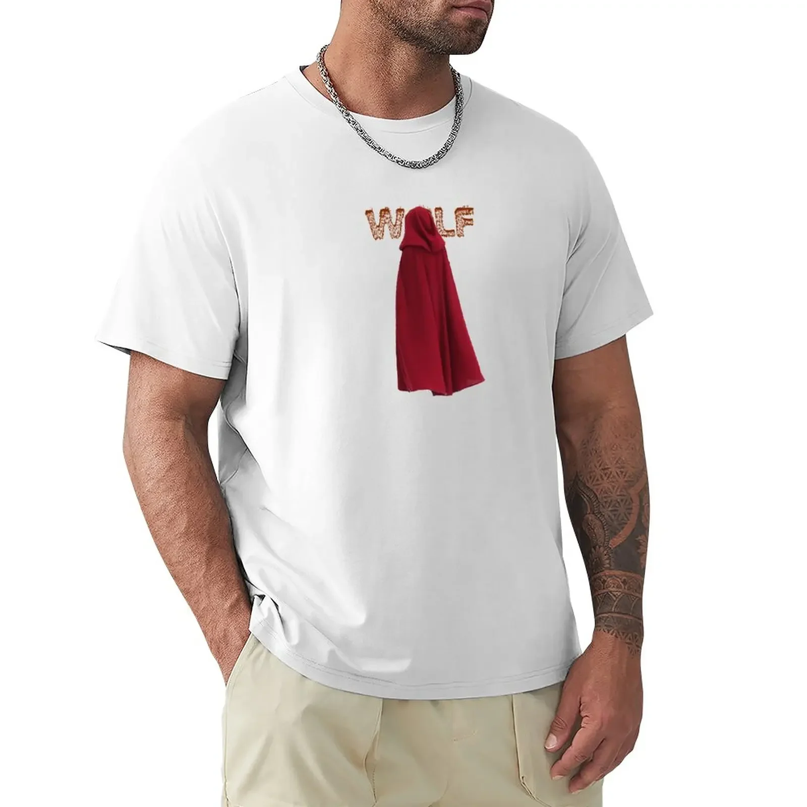 

Red Riding Hood T-Shirt plus sizes customizeds Men's t shirts funnys vintage boys whites kawaii clothes mens tall t shirts