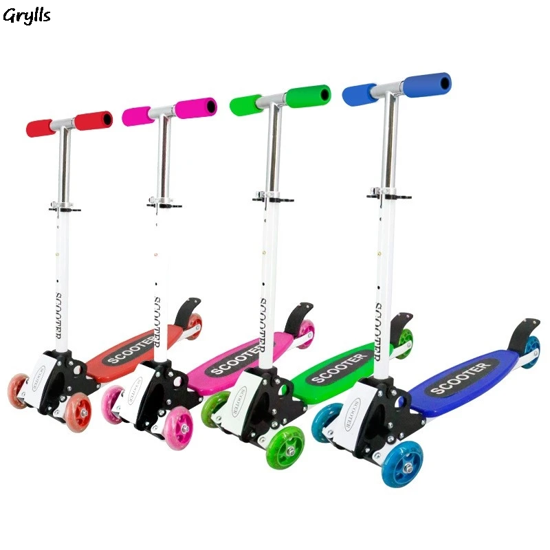 Grylls Three-Wheeled Crawler Scooter Foldable Baby Buggy Aluminum Alloy