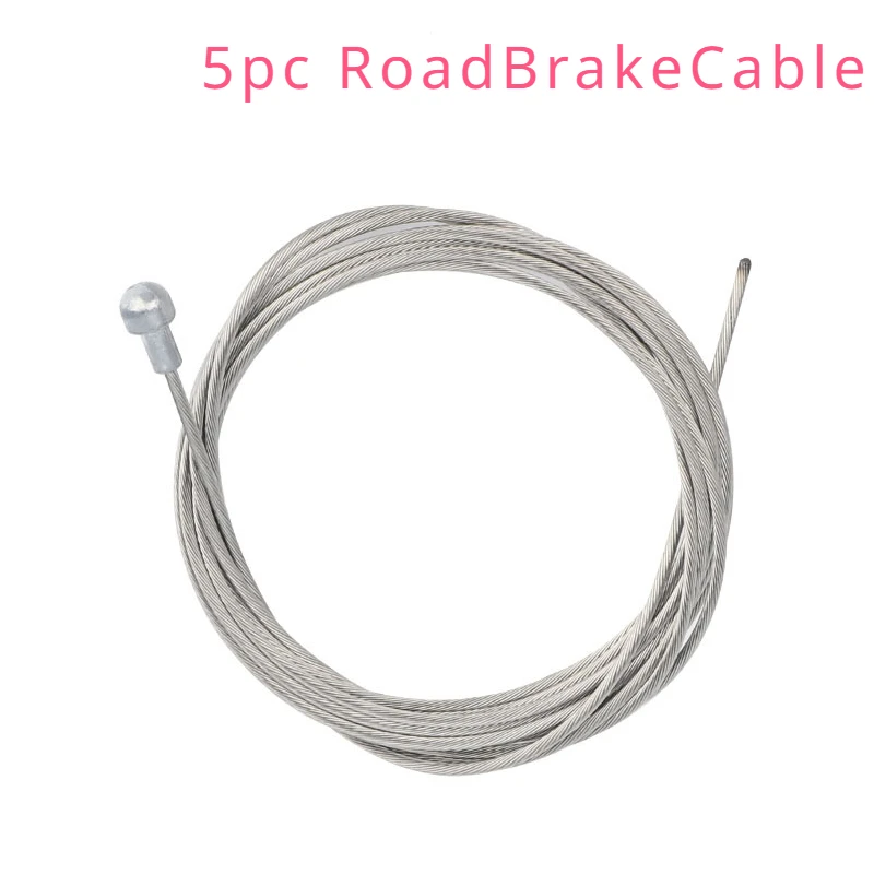 High-Performance Stainless Steel Bicycle Brake and Gear Shift Cable Set (5pcs)