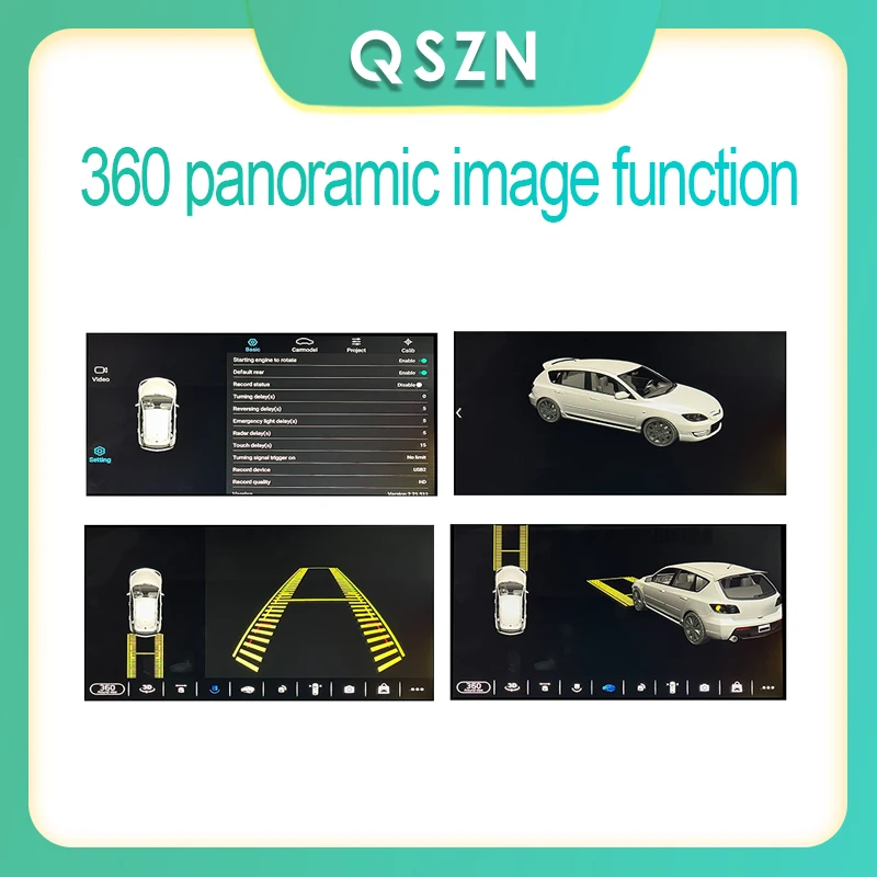 

Newest 360 panoramic image function car accessories