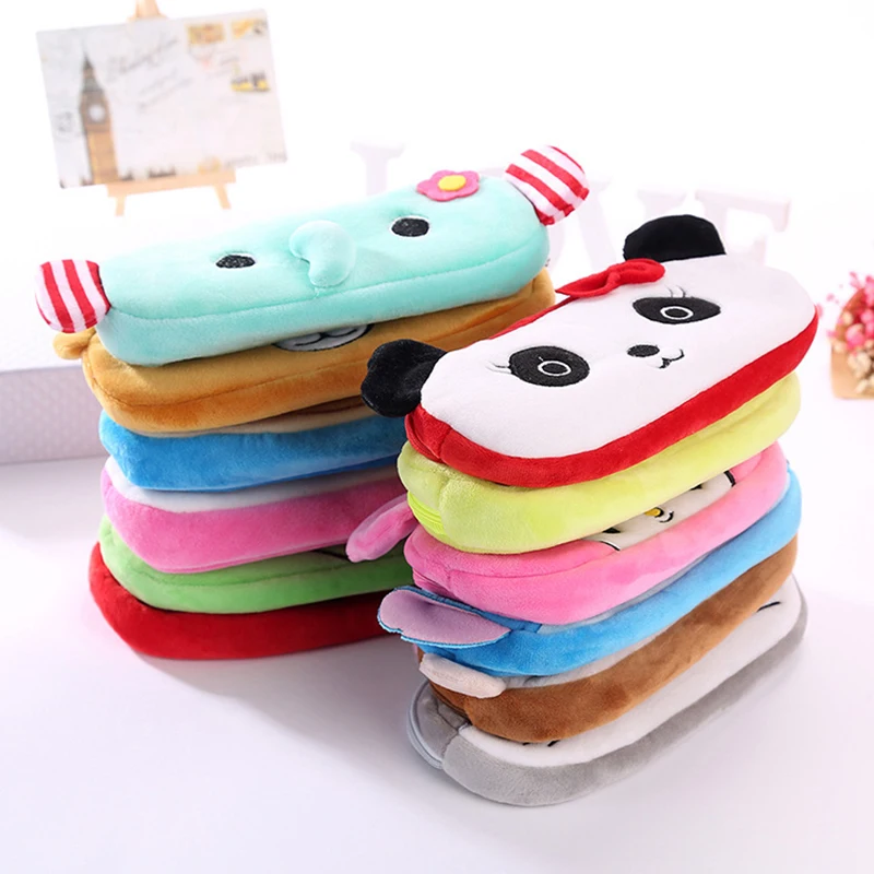 A D Fashion Style Bear Pencil Cases For Girls Kawaii Plush Panda Pen Bag @  Best Price Online