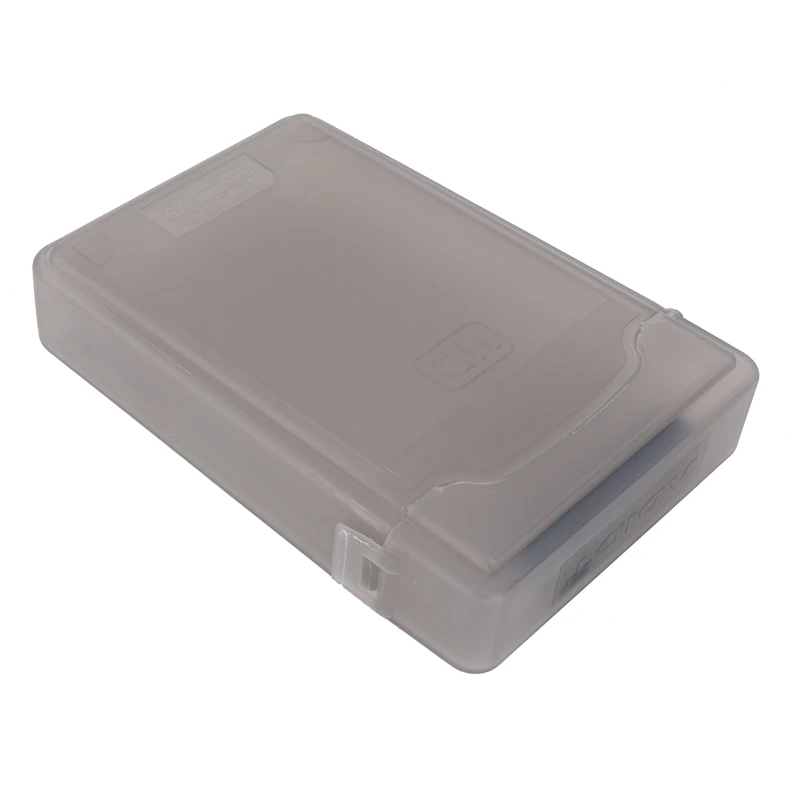 3.5" IDE SATA HDD Hard Drive Disk Plastic Storage Box Case Enclosure Cover 5 Pcs external hard drive case hard drive enclosure hard disk case hdd case enclosure