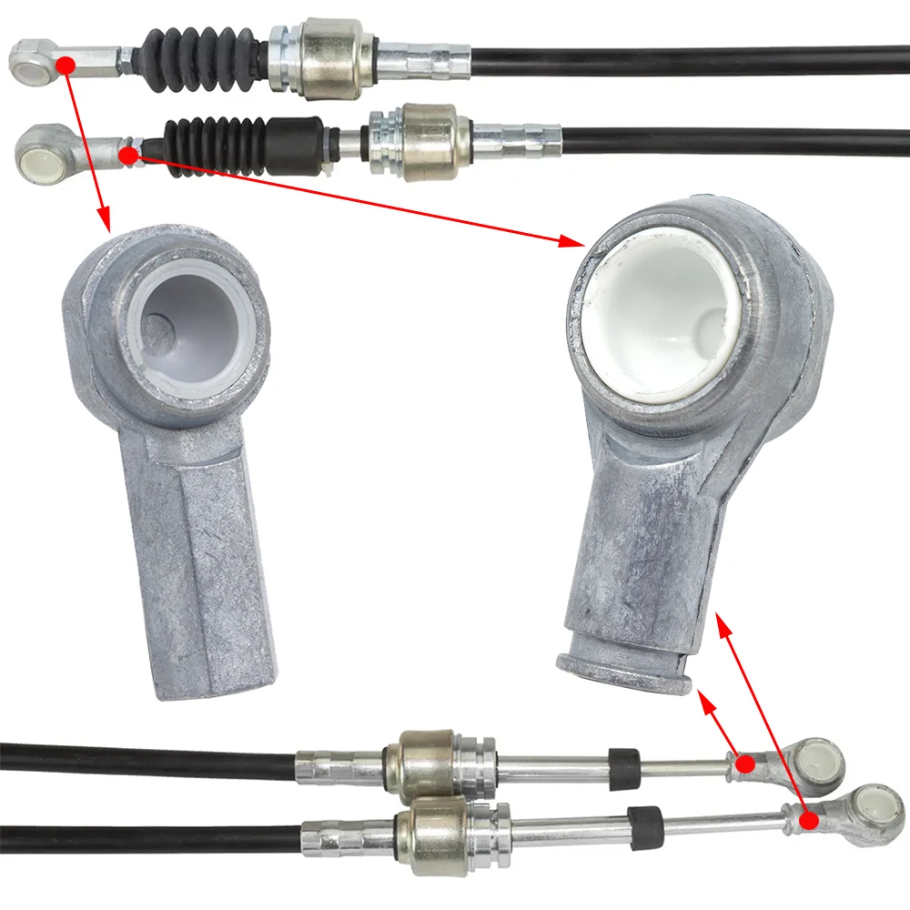 Manual Gearbox Shift Cable Linkage Gear Shifter Lever End Rod Connect Bushing for Fiat Doblo (223) 2001 2002 2004 2006 2008 2010