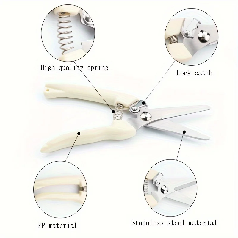 Stainless Steel Scissors Flower Cutting