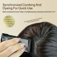 Couvercle spécial de bâton de cheveux, cheveux blancs, stylo de teinture capillaire jetable, racines, réapprovisionnement de la couleur des cheveux, peigne de coloration sans trace longue durée 1