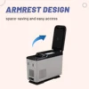 CF8 Alpicool SUV fridge 7.1L Portable MPV armrest car fridge refrigerator with Digital display Center Console Car Fridges 2