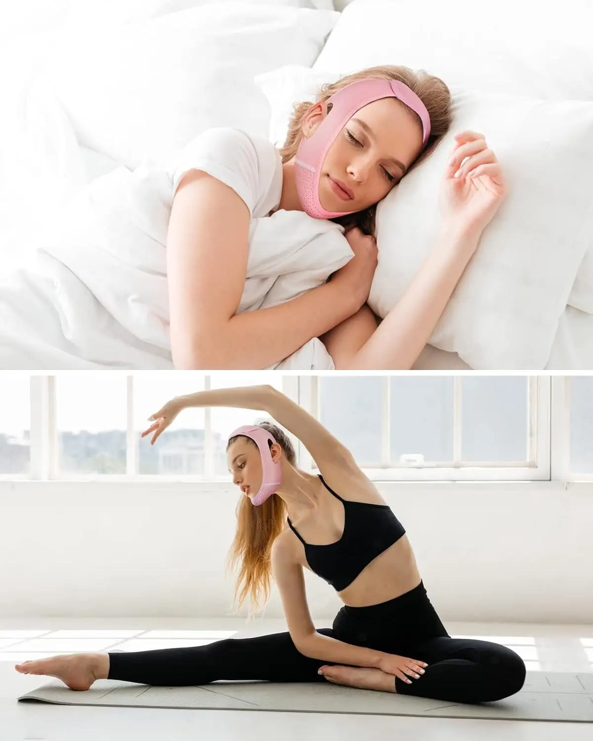 Reusable Face Strap, V Line Mask, Double Chin Reducer, Chin Up Patch, Chin Strap, V Shaped Belt, V Shaped Face Mask for Sagging 4