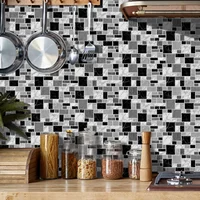 Marble Peel and Stick Backsplash Tiles 3D Self Adhesive Wall Sticker for Kitchen Bathroom Waterproof Home Decor DIY 6