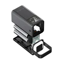 20000 мАч Power Bank большой емкости портативный уличный аварийный источник питания встроенный кабель Camping Iight для iPhone Samsung — изображение 5