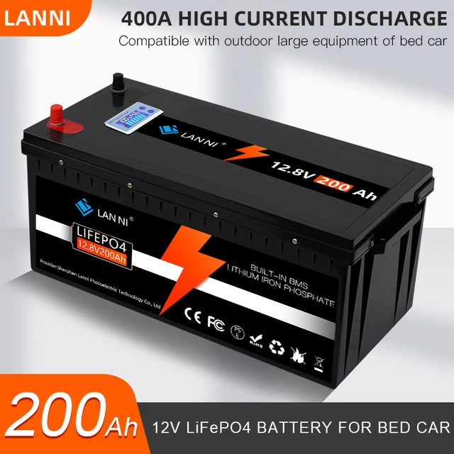  ExpertPower 12V 50Ah Lithium LiFePO4 Deep Cycle