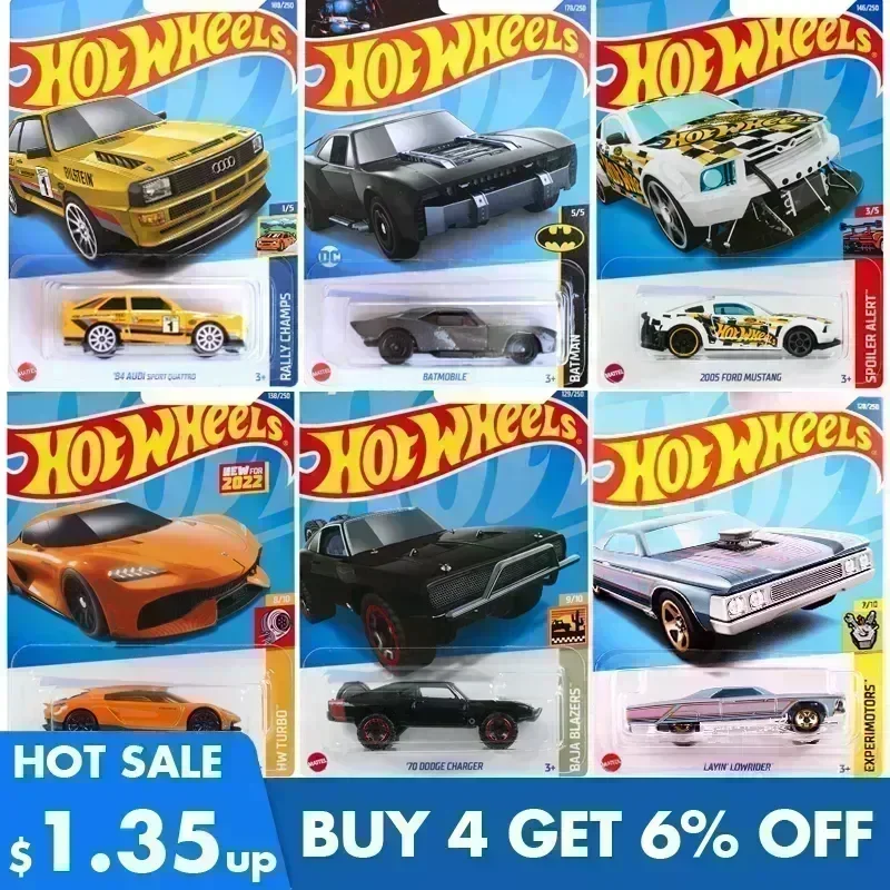 72 Style Original Hot Wheels New 1:64 Metal Kid Toys Birthday Gift For Children Diecast Hotwheels Mini Model Race Car Brinquedos