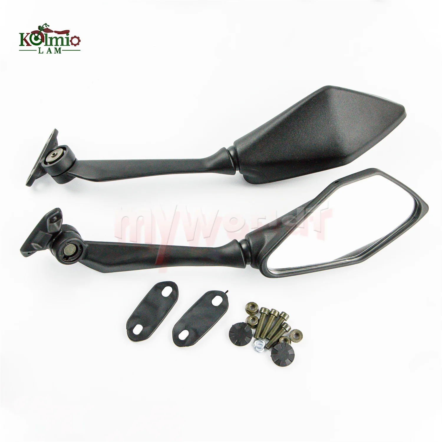 Lengthen Rear View Side Mirror Fit For KAWASAKI NINJA 300 250 400