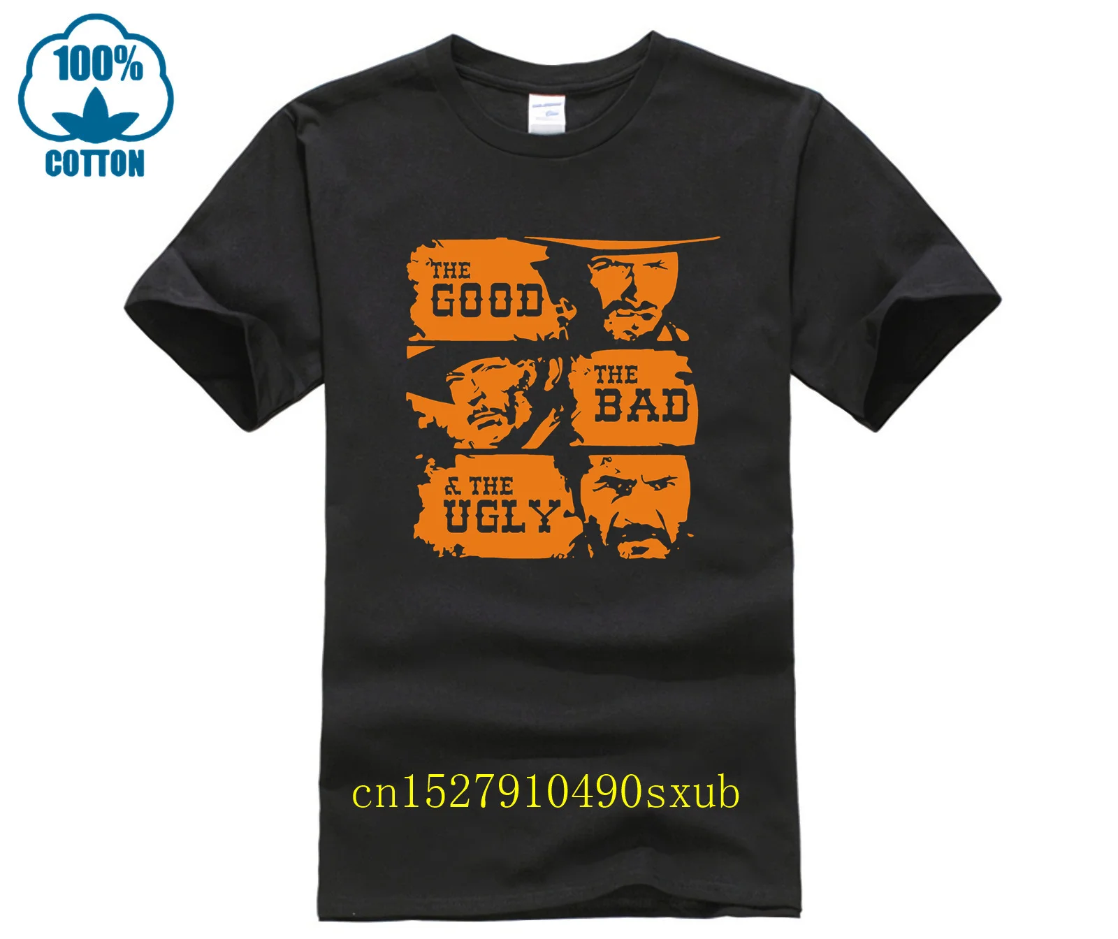 

Индивидуальная футболка для мужчин, модная классическая черная хлопковая футболка на тонких бретельках с надписью «The Good The Bad», модель 2019 года