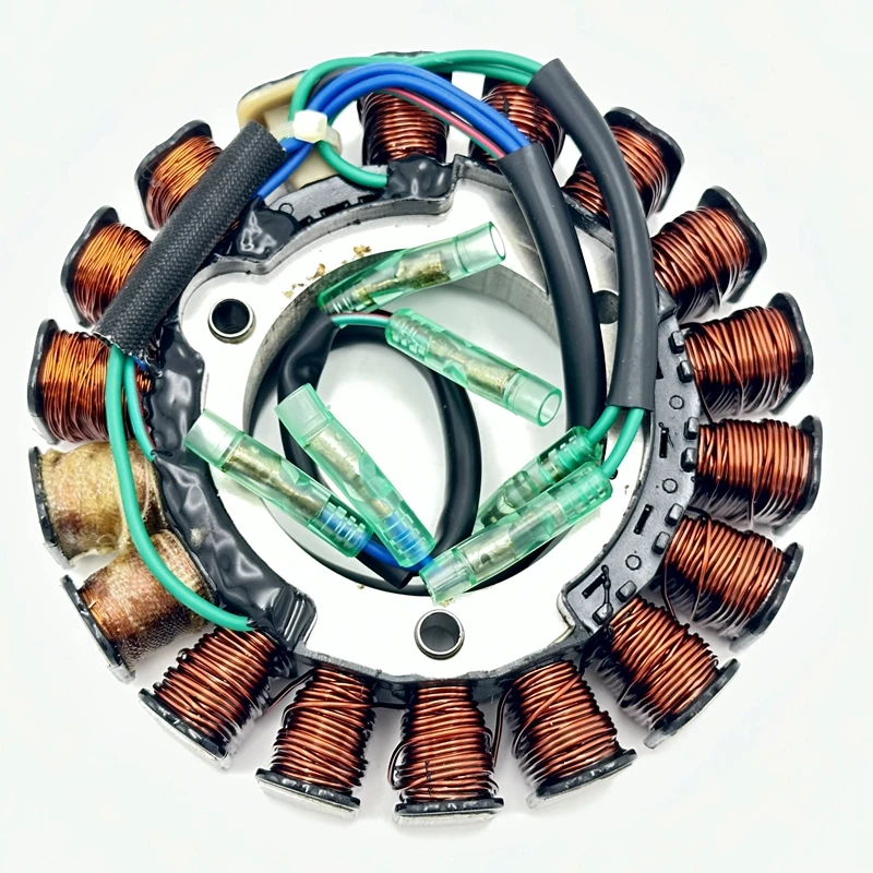 

6AH-85510-00 Outboard Stator Assembly For Yamaha Motor F20-05000200 TJ6114 F20 Outboard Motor 6AH-85510