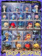  Genshin Impact Figurines Battlefield Heroes KLEE Zhongli Liyue Keqing Chongyun Collectible Model Kawaii Doll Toys Gifts Kids 