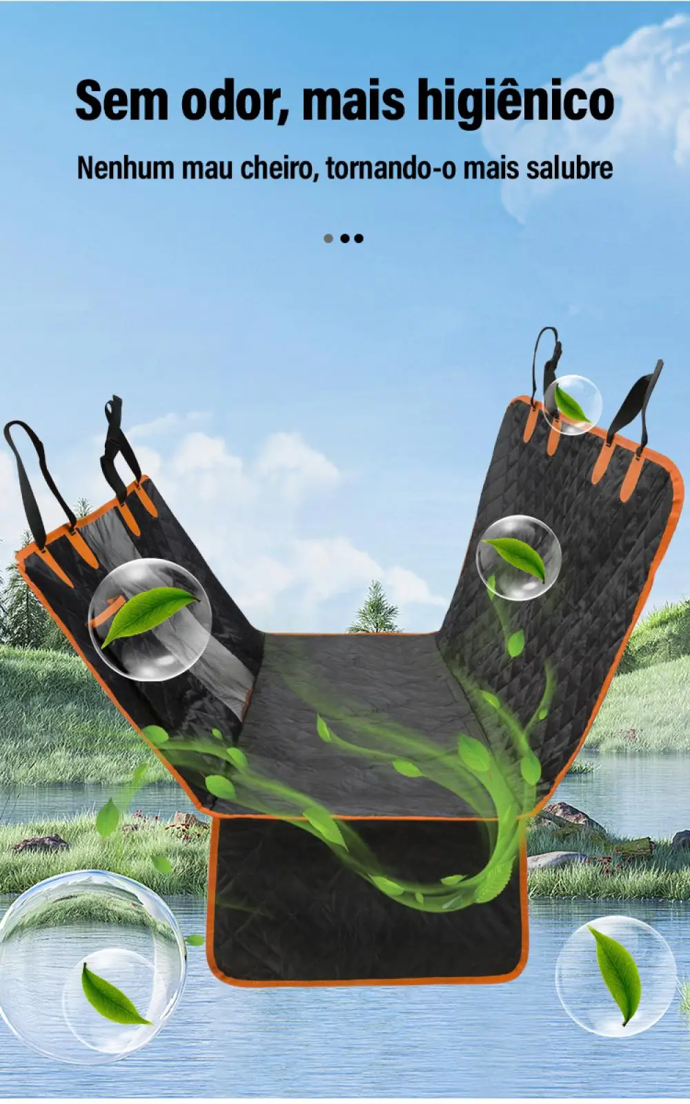 Capa Protetora de Carro para Cães e Gatos 2 Se0093c0d1b254fbf8eee4bc47077fb22M