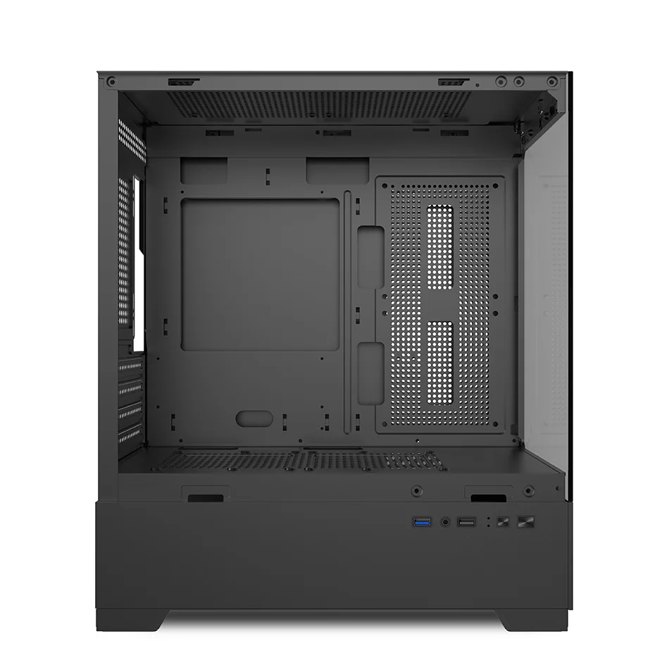 Power Train Illusionary Realm 3 M-ATX Desktop Case Support 350mm GPU 240 Water Cooler Side Transparent Computer Chassis PC Case PC Chassis Computer Chassis Frame