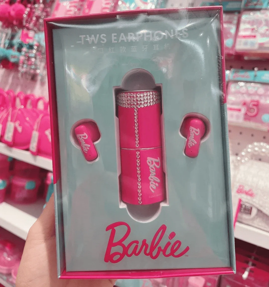 【日本未入荷】MINISO x Barbie 【海外限定コラボ商品】イヤホン MINISO X Barbie 】 Plug, play, and get lost in the melodies