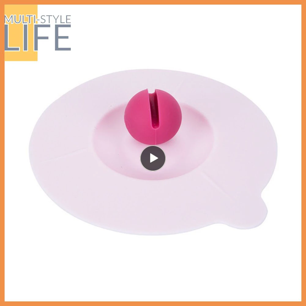 Reusable Silicone Leakproof Cup Lid Cover - Anti-Dust Sealing Cap For Mugs 1 thumbnail image