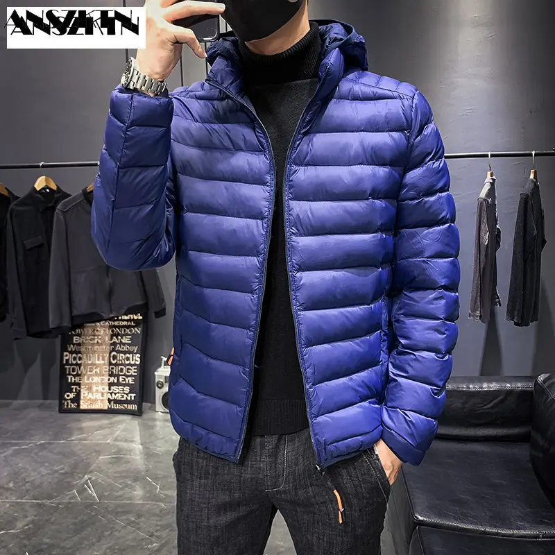 

ANSZKTN Men Thermal Fleece Jacket Outdoors Sports Hooded Coat Softshell Hiking Outdoor winter warm jacket