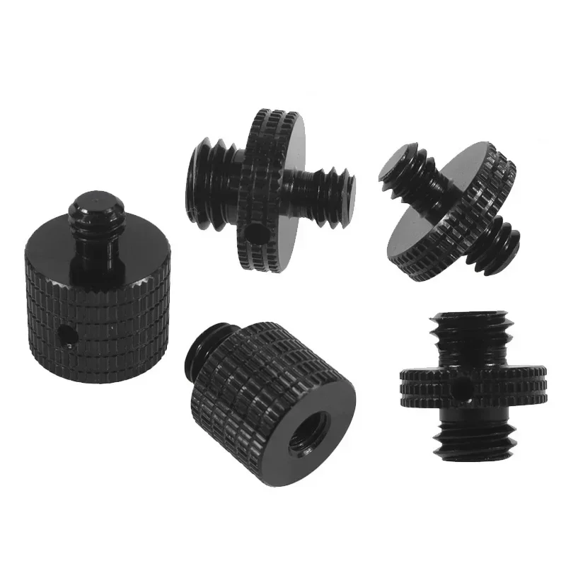 Camera Conversion Screw Adapter 1/4" to 1/4 3/8 Male Female Screw For Monopod Tripod Ballhead Light Mount Accessories