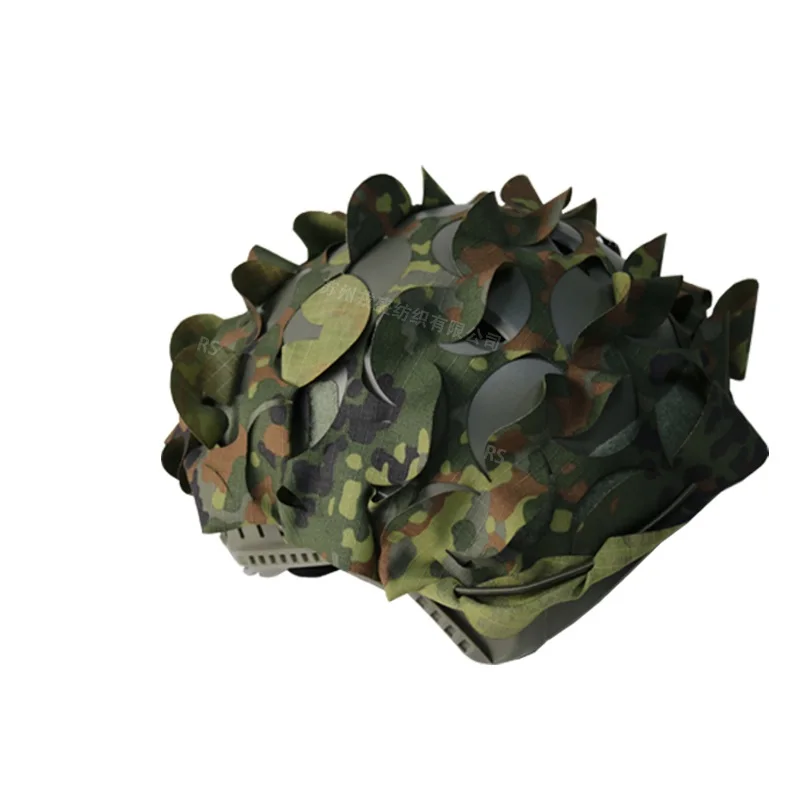 3D Camouflage Tactical Helmet Cover, Protective Equipment
