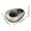 Bed Pan for Elderly Bedside Commode Thickened Sturdy Multiuse Portable Bedpan Pee Container Easy Carrying for Men Women Elderly 6