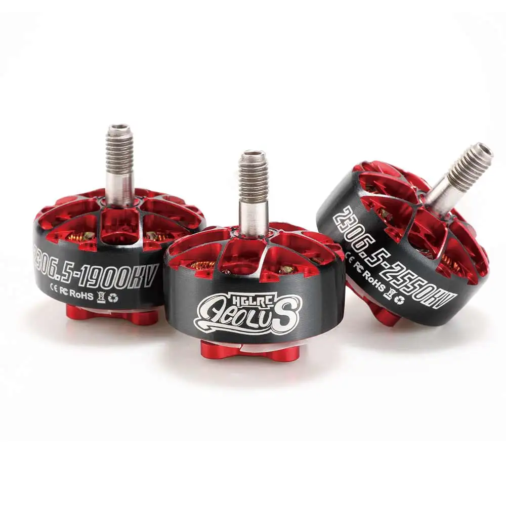 

1/4 PCS HGLRC Aeolus 2306.5 6S/1900KV 4S/2550KV Brushless Motor for RC FPV Racing Drone RC Models Toys Spare Parts RC Parts