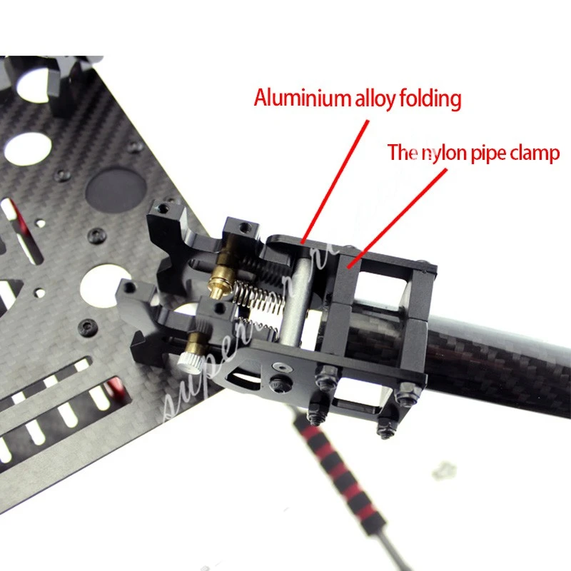 ZD550 550mm ZD680 680mm Pure Carbon Fiber Folding FPV Quadcopter