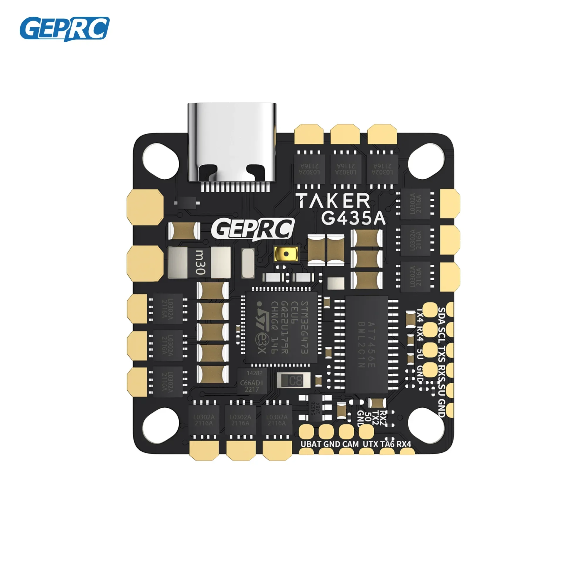 

GEPRC GEP-TAKER G4 35A AIO G473 Главное управление 170 МГц 2 ~ Φ передатчик системы управления полетом RC FPV гоночный Дрон