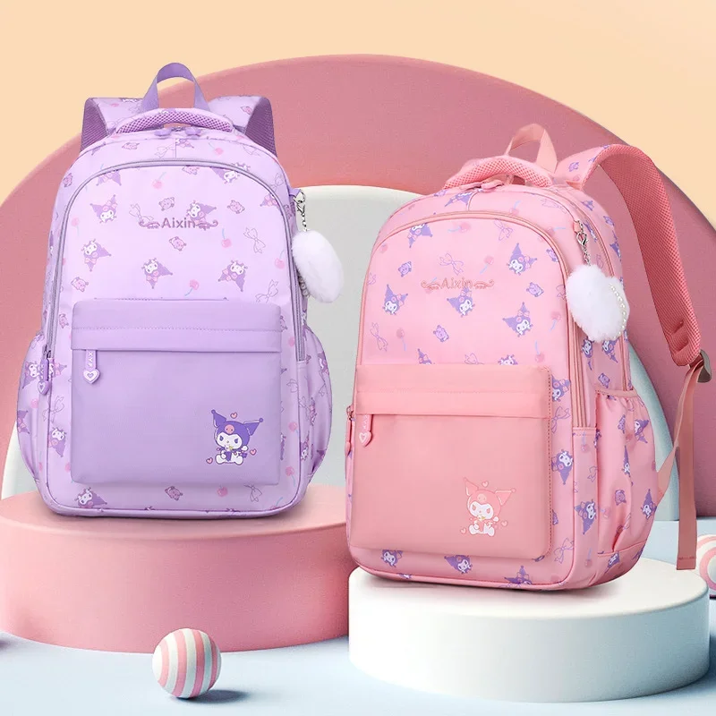 

Sanrio New Clow M Student Schoolbag Cute Cartoon Men's and Women's Lightweight Waterproof Large Capacity Children's Backpack