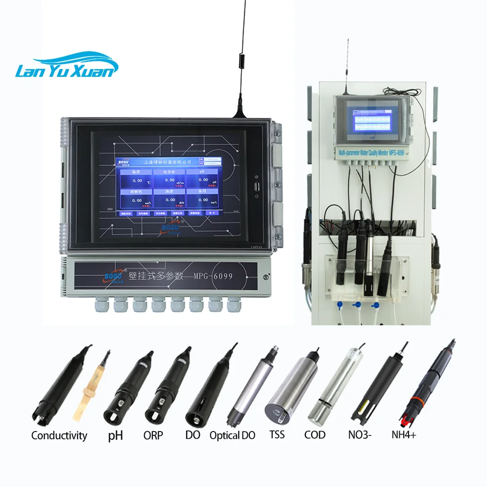 

MPG-6099 Multi Parameter Water Analyzer Aquaculture Quality Monitor Equipment for Aquaculture Meters Water Monitoring System