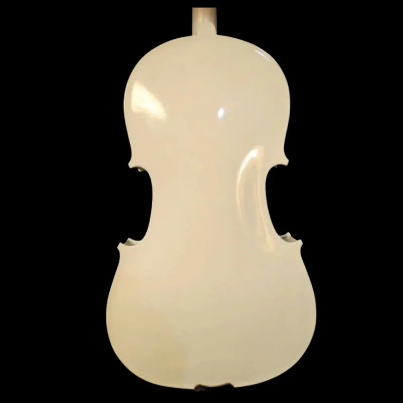Electric Viola White colors Acoustic Maple Spruce Nice Sound Free Case /bow