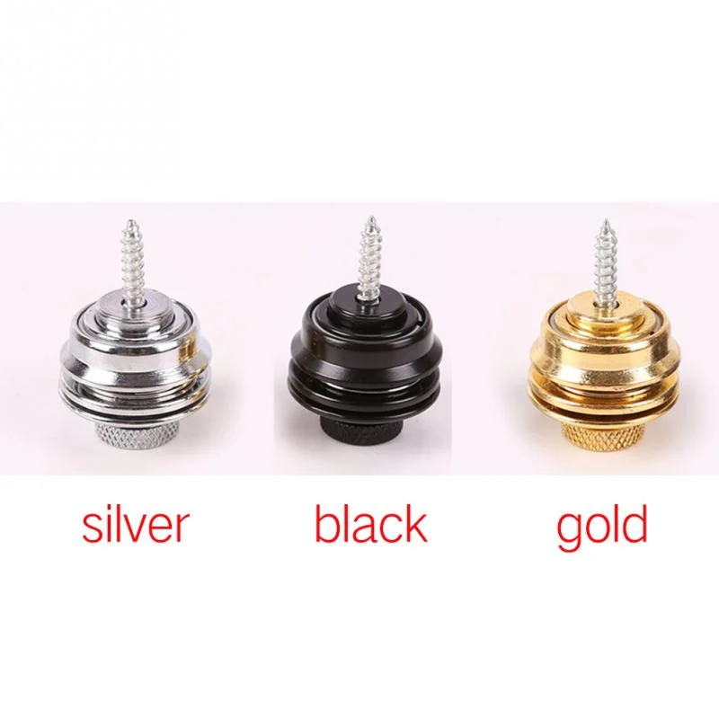 1PCS Guitar Strap Lock Straplock Button Guitar Buckle Skidproof for Acoustic Electric Bass Strap