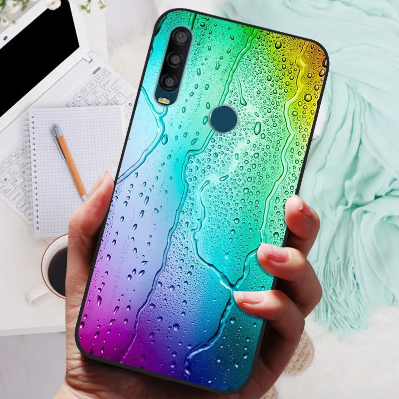 Cartoon Soft Silicone TPU Astronaut Flower Cute Phone Case Back Cover