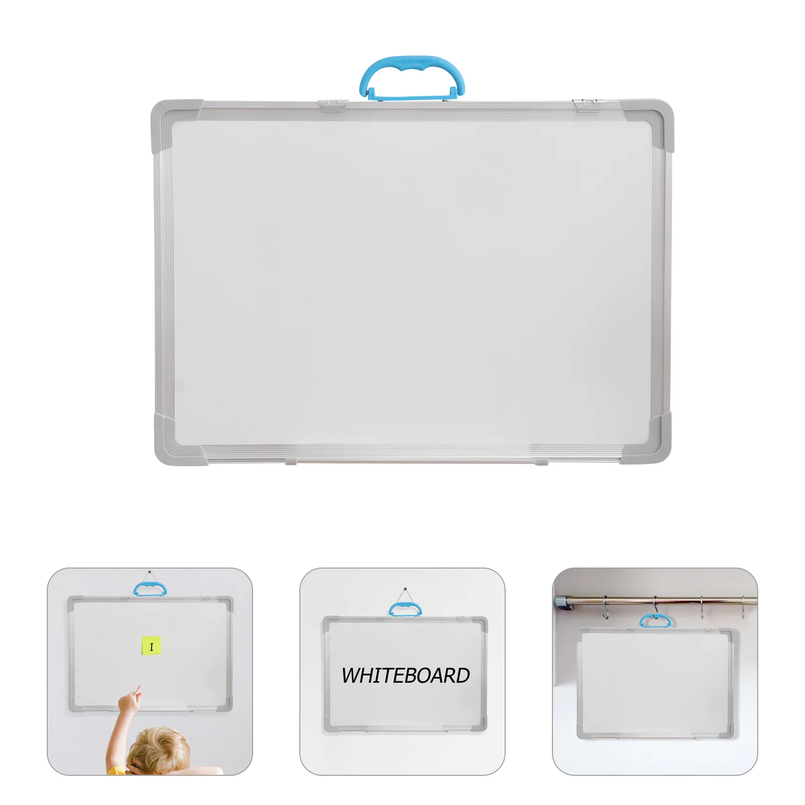 

Hanging Whiteboard Portable Magnetic Whiteboard Erasable Magnet Board Educational Toy Writing Board for School Office