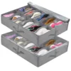 1Pc Closet Bed Shoe Storage Boxes Foldable Underbed Shoesorganizer Containers Under Bed Storage Bags Home Storage & Organization 6