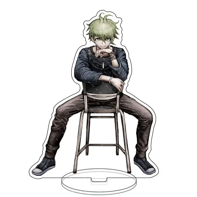 애니메이션 피규어 Dangan Ronpa Danganronpa V3 입상 Trigger Happy Havoc 아크릴 스탠드 모델 플레이트 데스크 장식 스탠딩 사인 선물