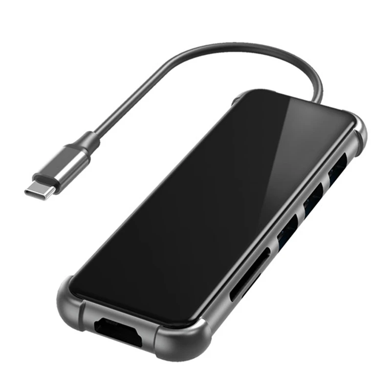 

6 в 1, адаптер Type-C для USB 3,0, кардридер TF SD, адаптер типа C, 4K x 2k(3840X2160)