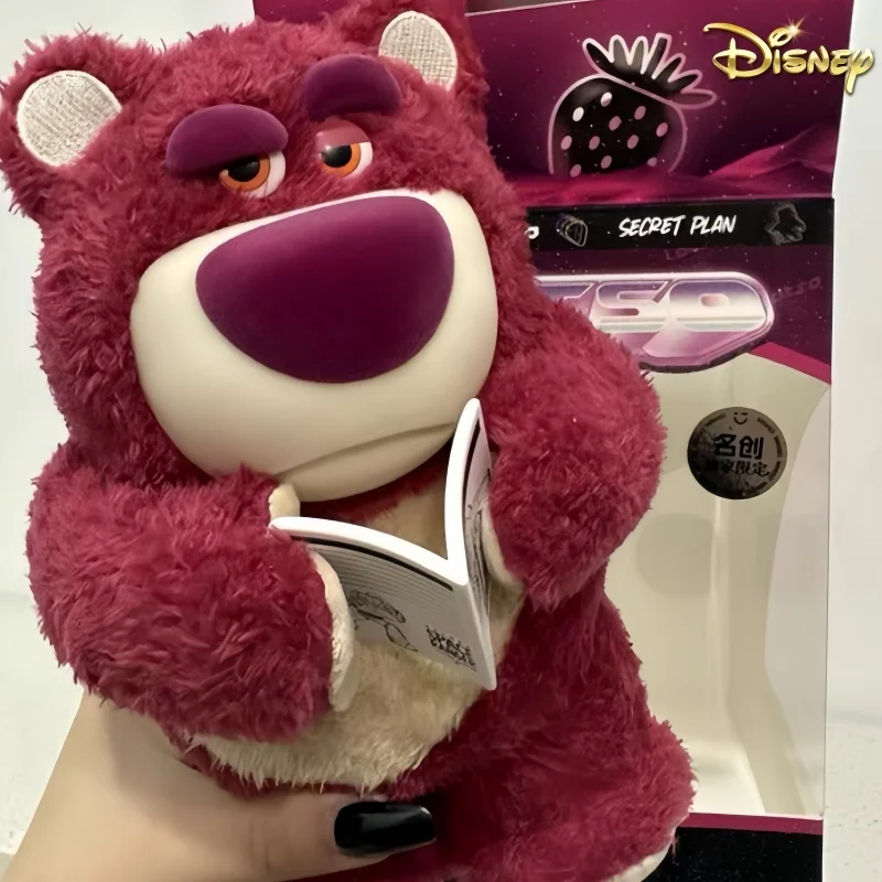 

Disney & Miniso Anime Toy Story 18cm Big Size Secret Plan Series Lotso Action Figure Toys Kawaii Room Decorate Gifts Toys