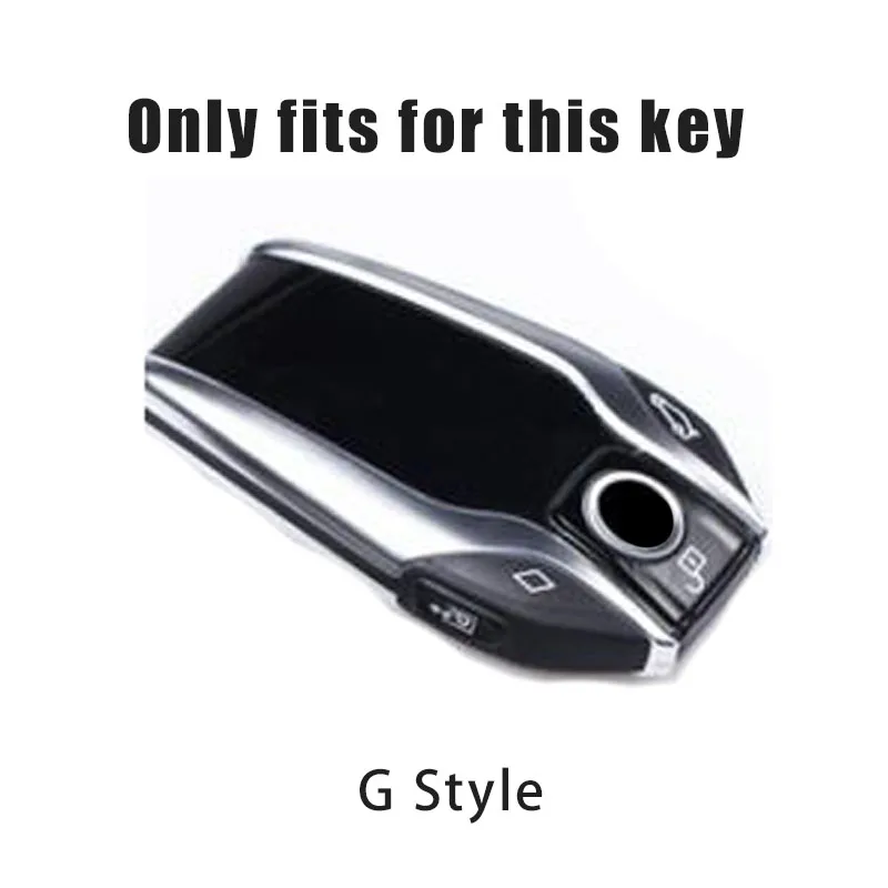 Premium Carbon Fibre Car Key Cover Case - Sleek Luxury Design