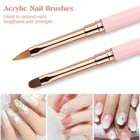 5Pcs Gradient Nail Art Brush For Manicure Salon Tool Professional Painting Drawing UV Gel Extension Pen Nail Polish Nail Brushes 2