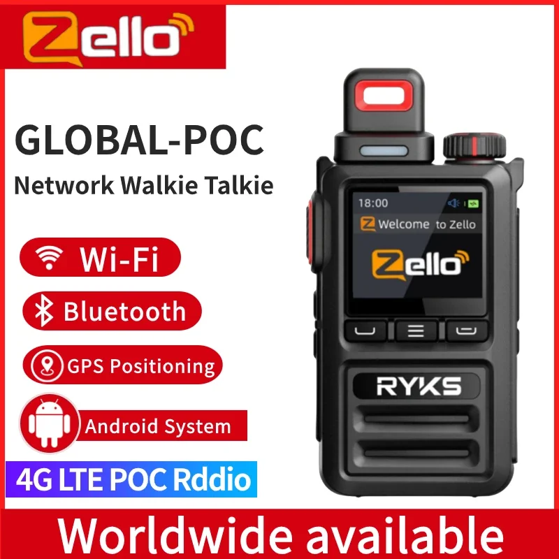Zello Poc Radio Zello Universal Frequency Band Car zello walkie talkie 4g 3