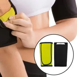 Sauna Arm Trimmer For Women Sweat Band Compress Sleeves Straps Arm Warmers Trainer Belts Weight Loss Slimmer Fat Burner